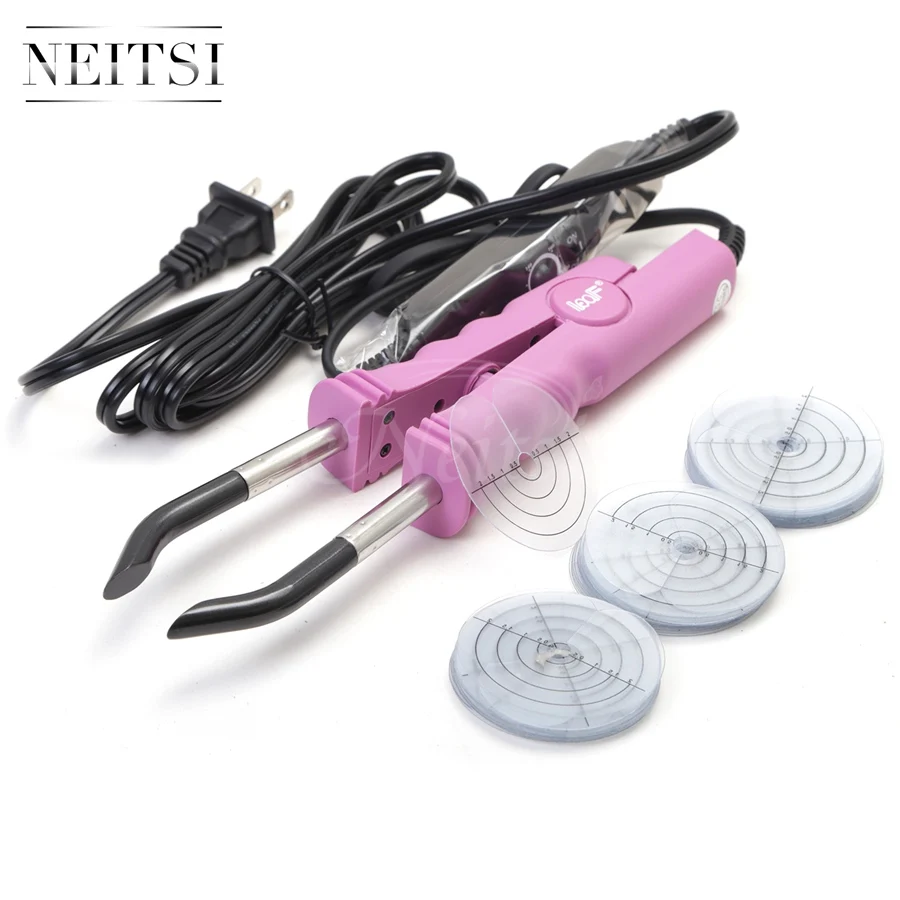 50 шт. профессиональные инструменты для укладки волос Neitsi|heat protector|keratin hair extension