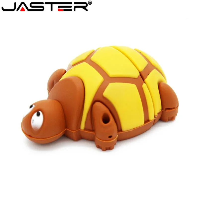 Флеш накопитель JASTER в виде черепахи 4 ГБ 8 16 32 64 ГБ|USB флэш-накопители| |