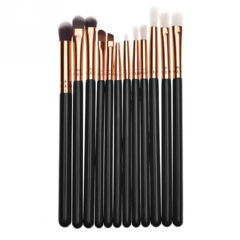 12 шт./лот Многофункциональный Макияж Кисти Набор теней для век набор кистей Фонд