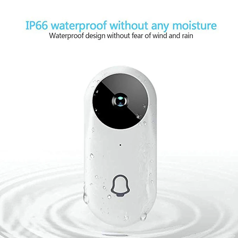 Wireless video doorbell full hd 1080P intercom home door camera mobile phone real-time smart monitoring | Безопасность и защита