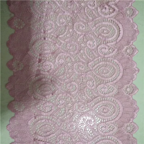Ширина 18 см эластичная кружевная ткань diy аксессуары для одежды - Цвет: pink