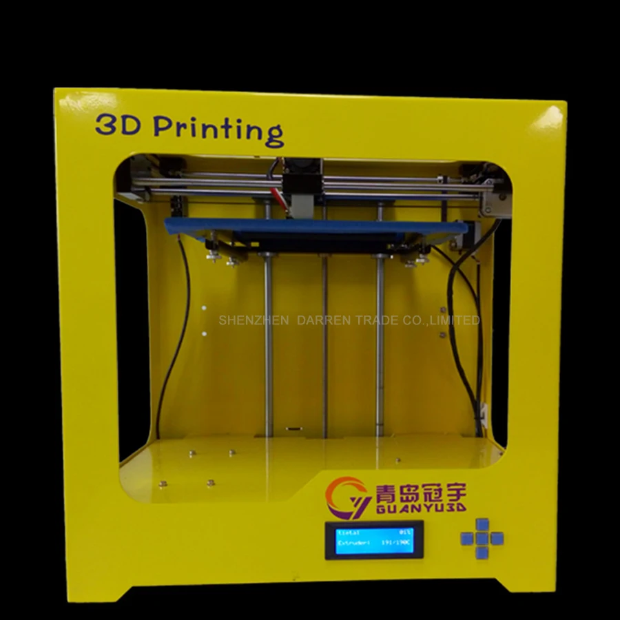 3D принтер GY300 ABS печатная машина трехмерный USB порт LAN светодиодный экран Pla