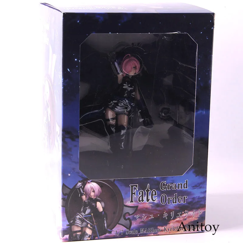 FGO Fate Grand Order Shielder Matthew Kyrielite Mash Kyrielight 1/7 Масштаб ПВХ Fate Mash фигурка Коллекционная модель игрушки