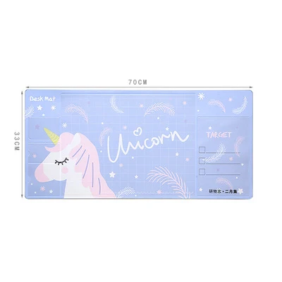 70x30 CM мыши дома Офисный Компьютерный стол коврик Современный Украшение стола Водонепроницаемый подушка для ноутбука Многофункциональный Написание настольные коврики - Цвет: Черный