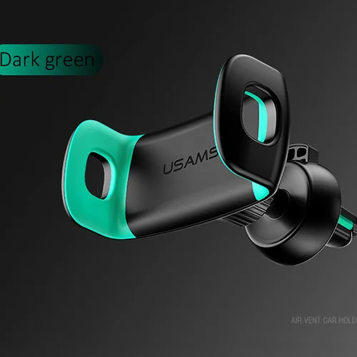 upgrade green Автомобильный держатель для телефона, USAMS Автомобильный держатель для телефона, подставка, вращение на 360 градусов, держатель для мобильного телефона Xiaomi 6 samsung s8 s9 - Цвет: upgrade green
