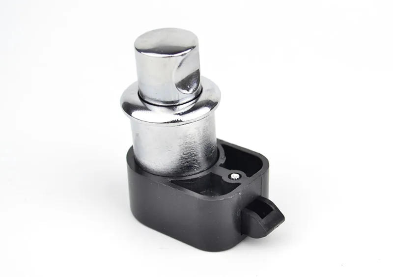 P03-CH Cabinet Button Lock Ship Yacht RV Caravan Push Hole diameter 25mm Door Thickness: 18-24mm 2 pcs Furniture locks | Обустройство