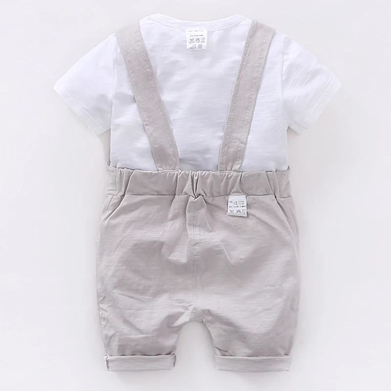 New Born Baby Clothes Sets Cartoon Rabbit Short Sleeve Summer Cute Boy Girl Infant Outfits Toddler Playsuits Kid Wear | Детская одежда