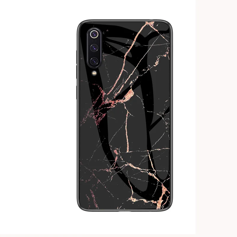 Чехол из закаленного стекла для Xiaomi Mi 9 SE Mi 8 Lite A1 A2 Max 3 Mix 3 6X чехол для Redmi Note 7 5 6 Pro 4X 6A 5 Plus S2 мраморный чехол - Цвет: 4