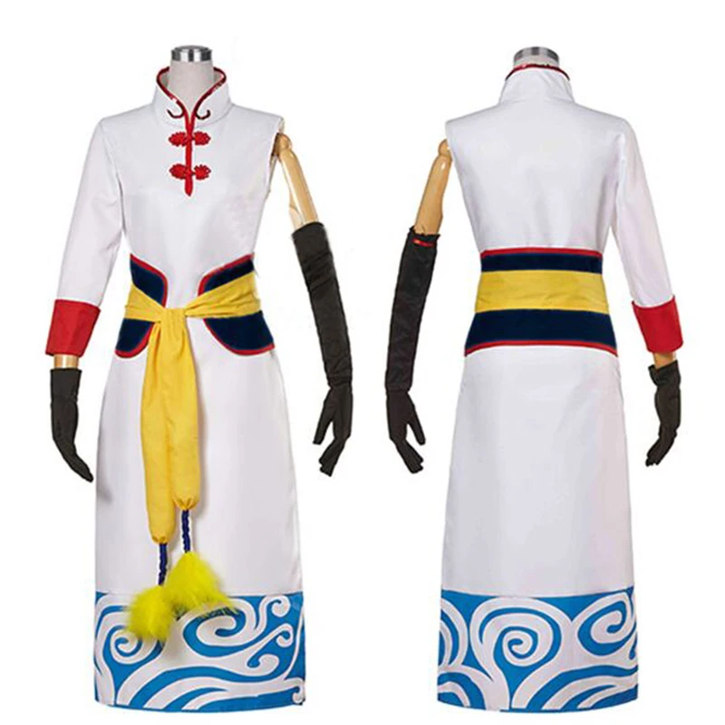 Аниме gintama Kagura Косплей Костюм для взрослых женщин комикс Con вечерние НКА Хэллоуин