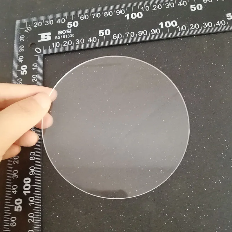 10 шт. прозрачные круглые брелки для ключей с лазерной резкой|Принадлежности