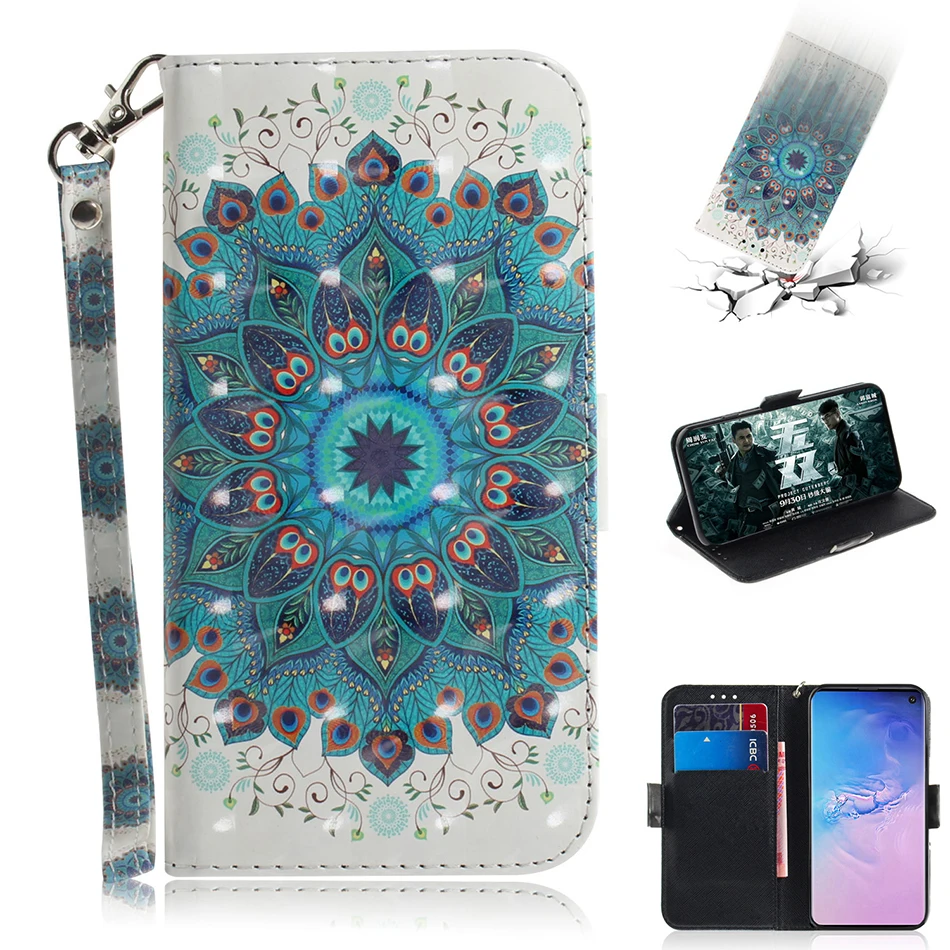 Откидной Чехол и кошелек с подставкой для samsung Galaxy S10 S10E S9 S8 плюс S7 край J2 Core J3 J4 J6 A6 A8 A7 A9 SM-A920F A750 крышка C42