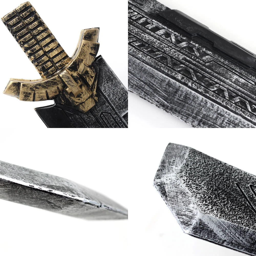 Длина 1,1 м танос обоюдоострый меч косплей Мстители эндгейм танос костюм аксессуар танос бесконечная перчатка Хэллоуин реквизит