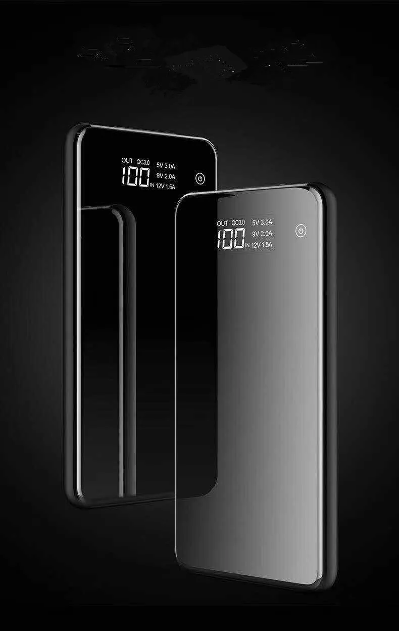 10000 мАч power bank Qi Беспроводное зарядное устройство power Bank для iphone 11pro max samsung s10e Быстрая зарядка портативный внешний аккумулятор чехол
