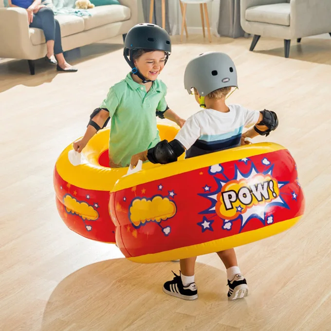 Бесплатная доставка 2 шт. удар мяч пузырь Футбол костюмы футбольный для детей