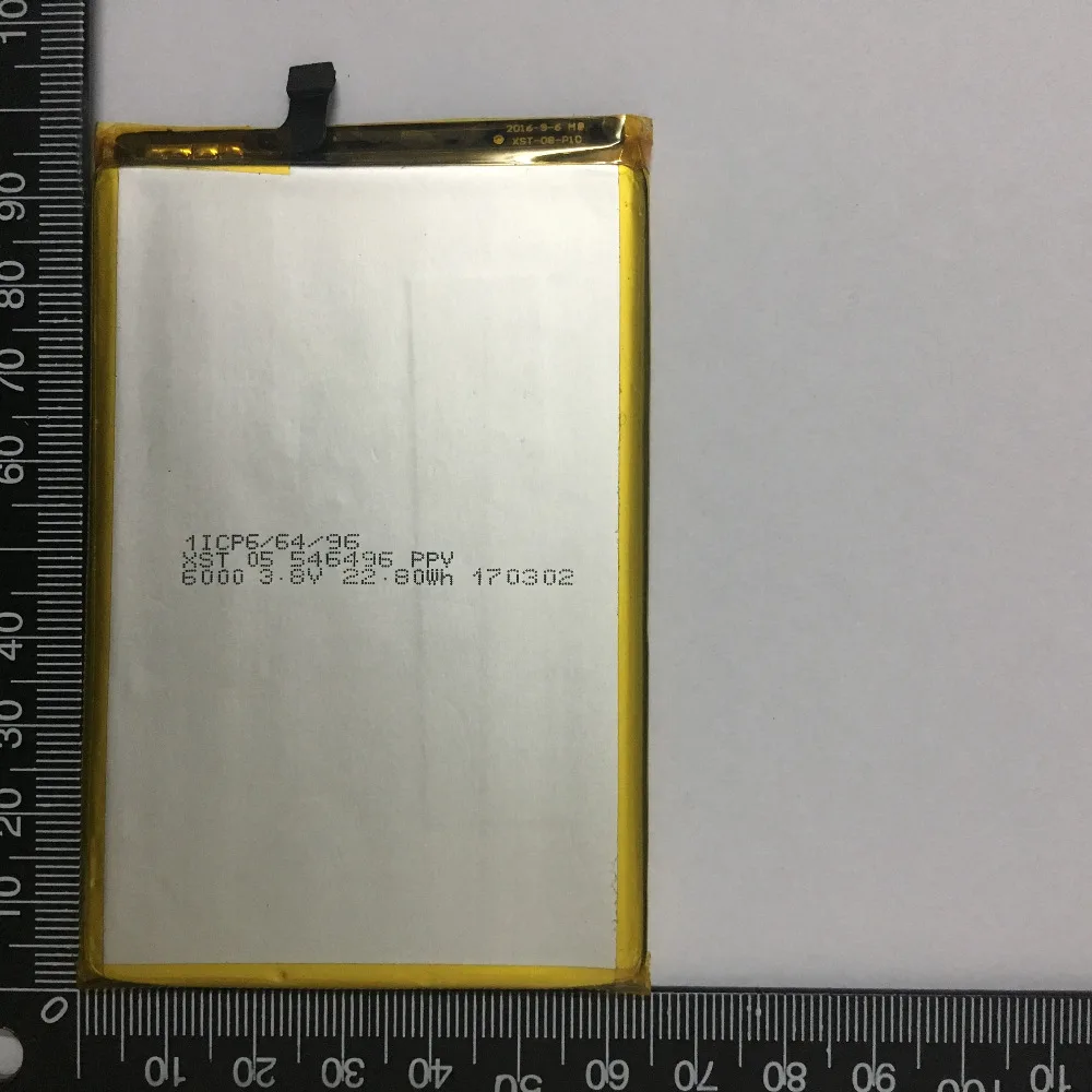 Аккумулятор Blackview P2 & Lite 100% новая литий ионная аккумуляторная батарея 6000 мАч для