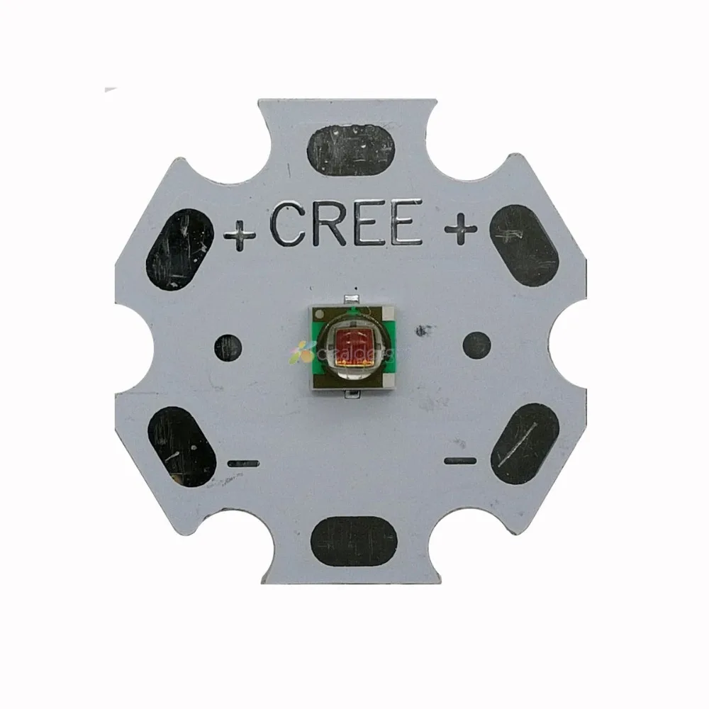 5 шт. Cree Xlamp XPE светодиодные лампы дальнего Красного цвета 730 нм 1 9 2 4 В 350 1000ма
