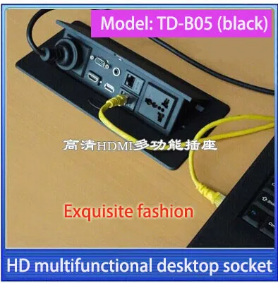 Настольная розетка/Скрытый/VGA 3 5 аудио HD HDMI USB сеть RJ45 розетка для