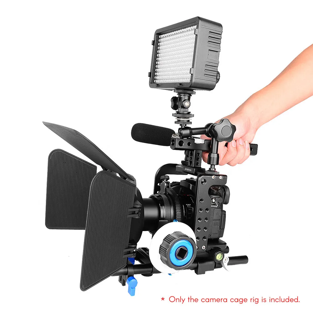 Стабилизатор Andoer для видеокамеры DSLR алюминиевый сплав|Аксессуары фотостудии| |