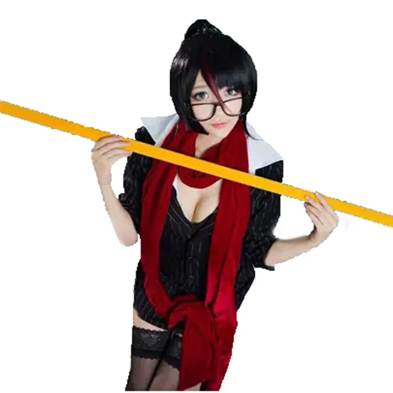 Фото Костюм для косплея LOL Headmistress Fiora, сексуальное платье, униформа на Хэллоуин, топ + юбка + шарф 11 №2