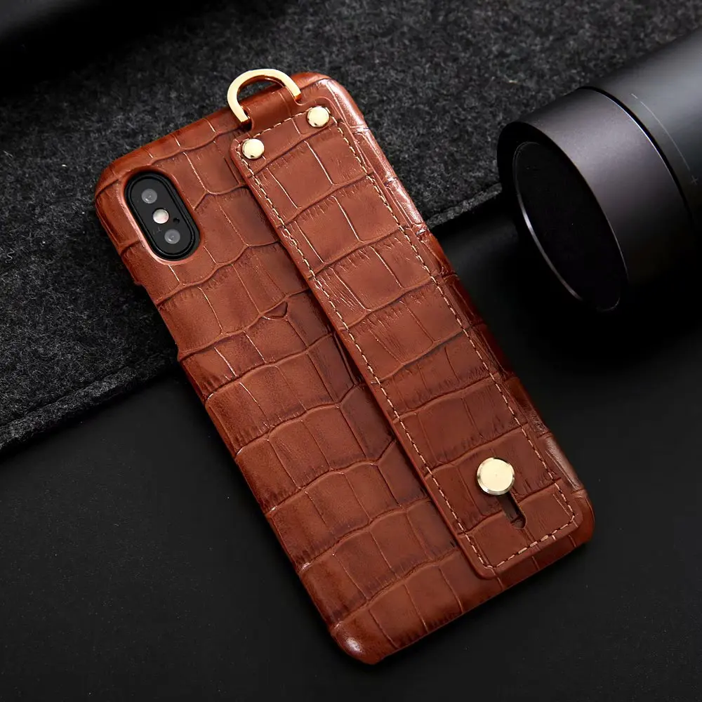 Чехол RedKoi из натуральной кожи для iPhone X XS MAX XR роскошный кожаный чехол-подставка с