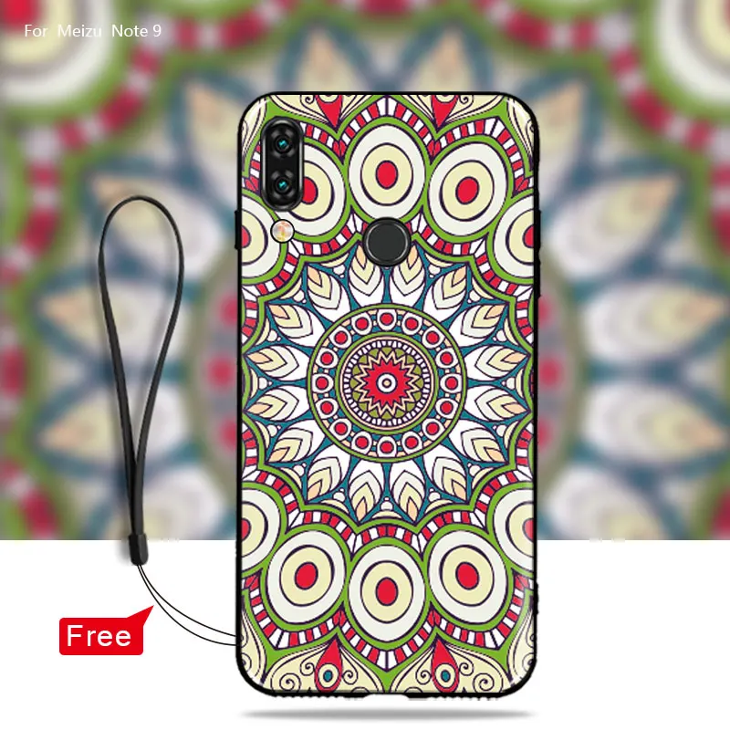 Чехол MCMEME для Meizu note 9 новинка 2019 Модный мягкий силиконовый чехол из ТПУ note9 чехлы