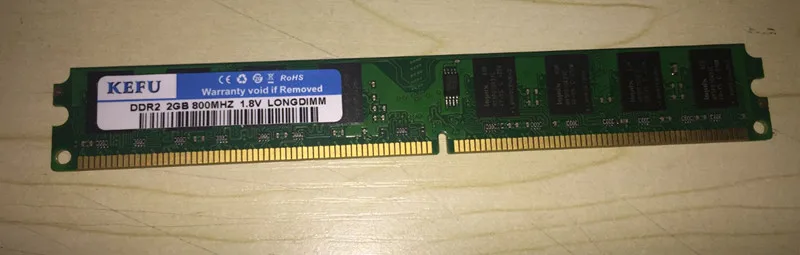 Оперативная память DDR2 2 ГБ 800 МГц intel для настольных ПК без ECC (INTEL & AMD) Высокая