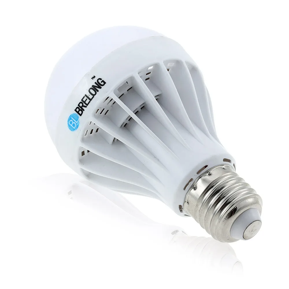 BRELONG 6 шт. E27 9 Вт 18x5630SMD 810LM 6000 6500 К теплый белый светодиодный глобус шарика (6 170 240