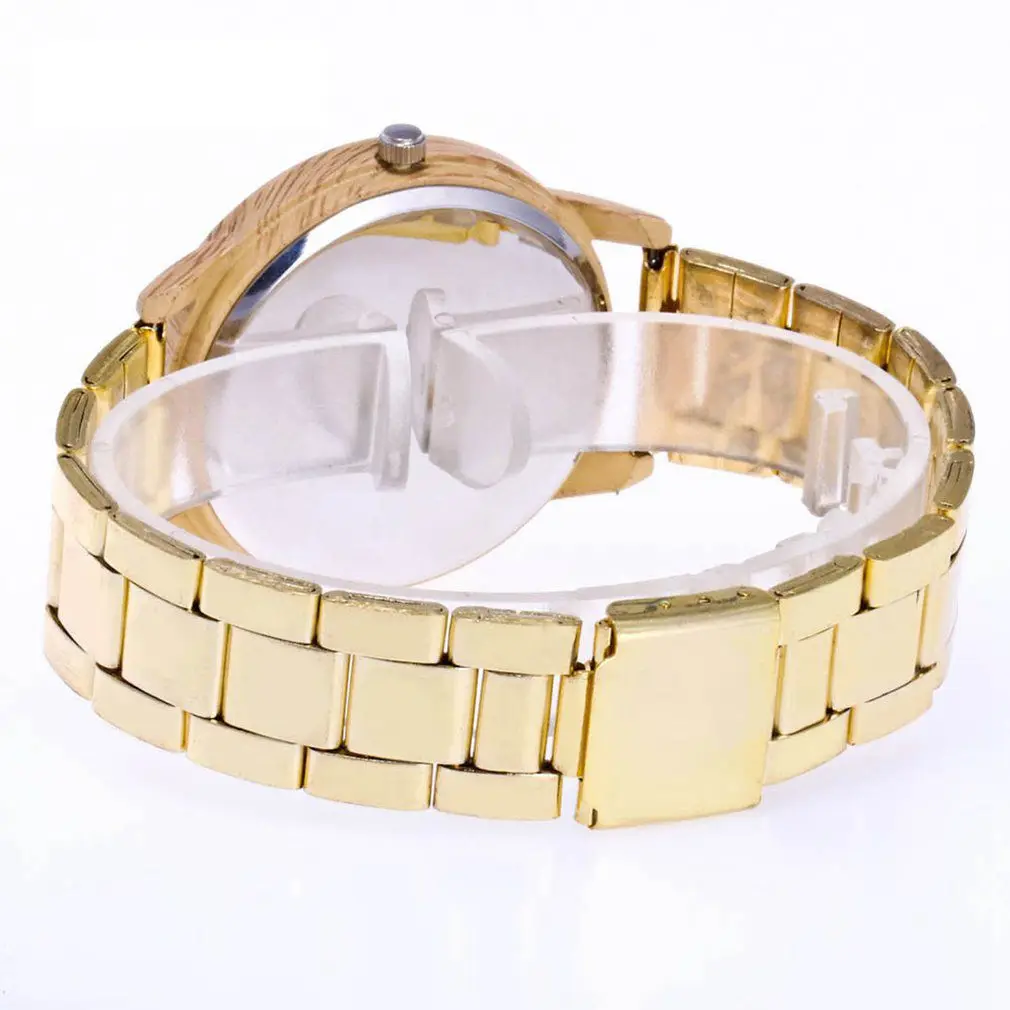 GENBOLI простой для женщин браслет часы сталь ремешок кварцевые наручные женская