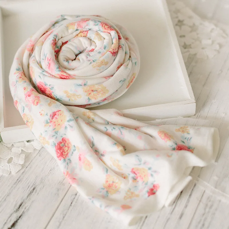 Хлопковая эластичная ткань для новорожденных 45x168 см|cotton newborn cotton wrap|photography