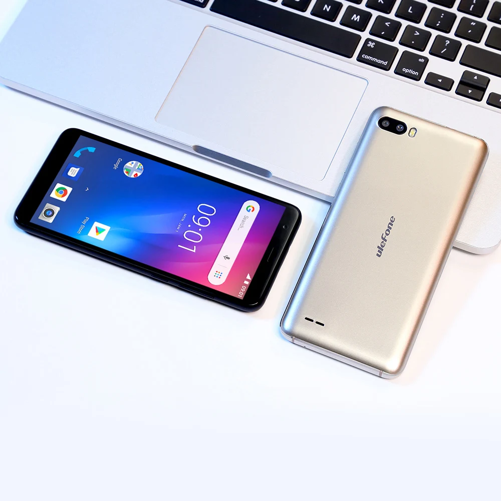 Ulefone S1 Face ID Android 8,1 смартфон 5,5 ''18:9 экран двойная задняя камера мобильный телефон MT6580 четырехъядерный 3G 3000mAh сотовый телефон