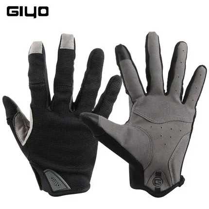 Велосипедные спортивные перчатки Giyo с закрытыми пальцами, дышащие, для велоспорта, для сенсорного экрана, дорожный велосипед, амортизирующие перчатки