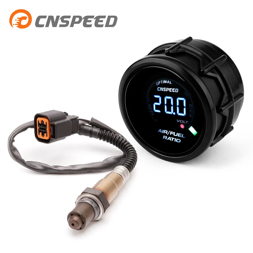 

Free Shipping CNSPEED 52mm Auto Air Fuel Ratio Gauge With Front Narrowband Oxygen Sensor For Hyundai Accent 1999-2010