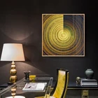 Абстрактный роскошный постер, домашний декор, ежегодное кольцо, линия, картина на стену, печать в гостиной, минималистическая живопись