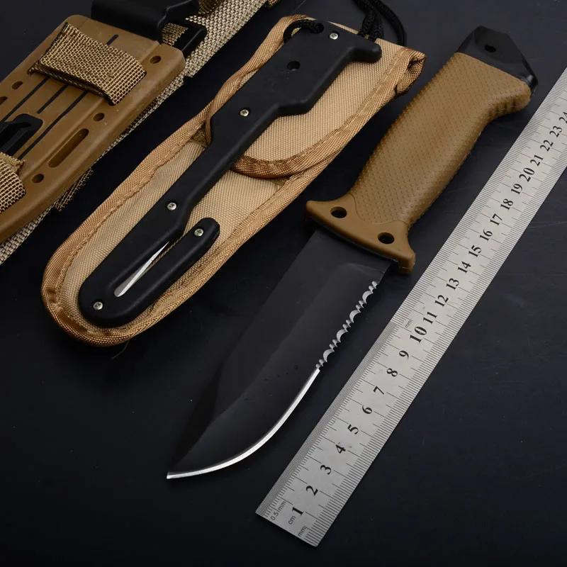 Охотничьи ножи с фиксированным лезвием 7CR15 армированный стекловолокном