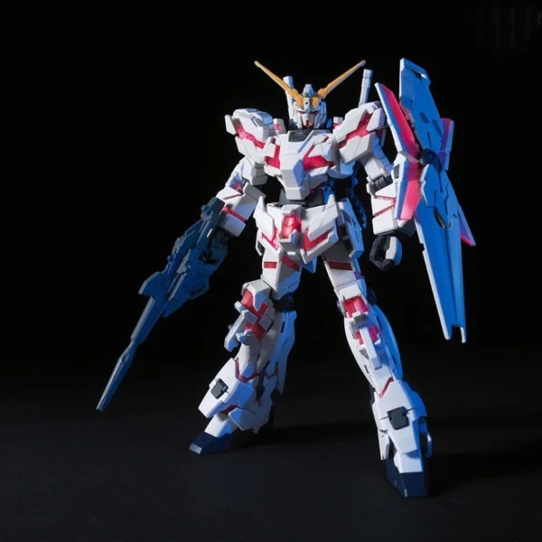 Bandai оригинальная модель Gundam HGUC 1/144, RX-78 свободы, единорог, предназначение, броня, распакованный мобильный костюм, детские игрушки с держателем