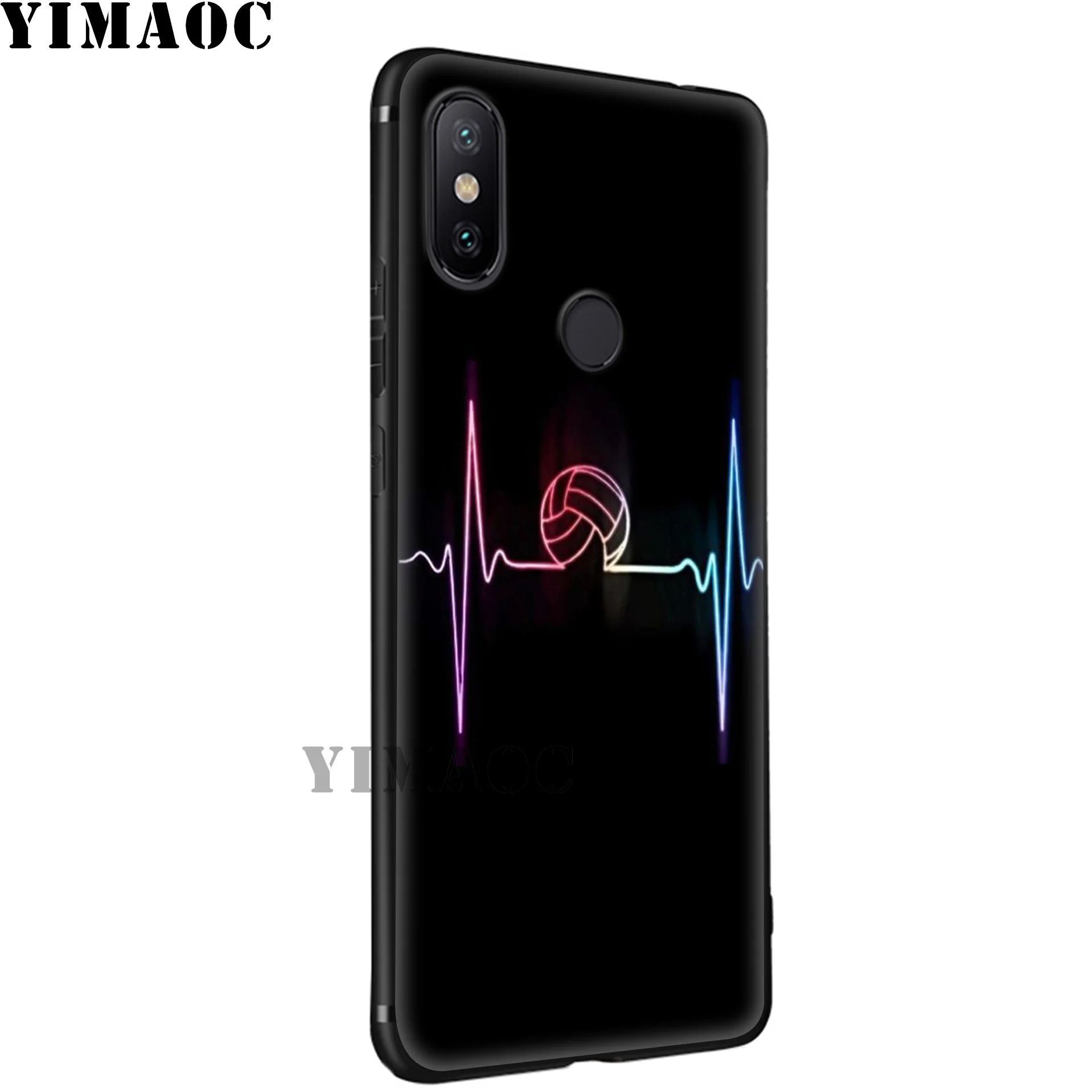 YIMAOC волейбольный спортивный Мягкий силиконовый чехол для Xiaomi Redmi 7A Note 7 6 6A 5 4 4X 4A 5A