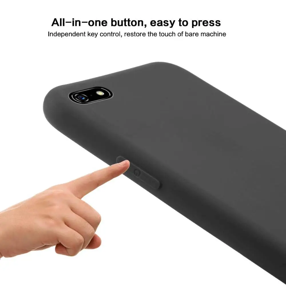 Чехол для OPPO Realme XT черный мягкий матовый чехол из ТПУ A1K A 1K OPPOA1K CPH1923 | Мобильные