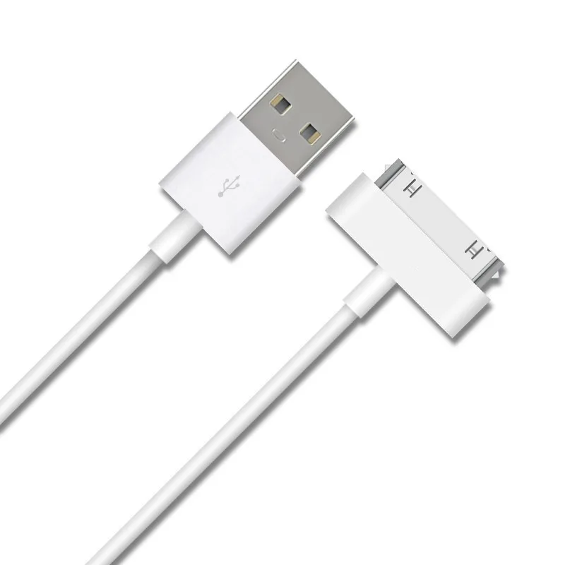 1 м 30 Pin USB кабель для зарядки и передачи данных iPhone 4 4S iPod Nano iPad 2 3 зарядный
