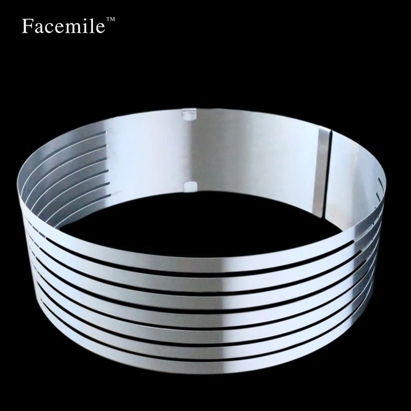 Инструменты для выпечки в большом стиле многослойные кольца из нержавеющей