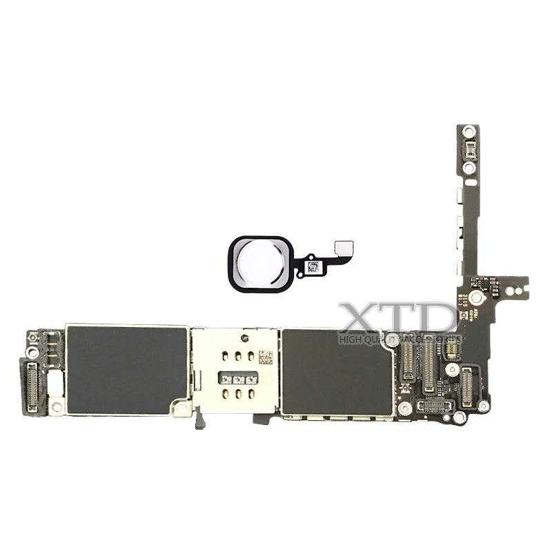 Оригинальная разблокированная материнская плата для iphone 6s Plus с сенсорным ID, материнская плата для мобильного телефона iphone 6SP с чипами, 16 ГБ/64 Гб/128 ГБ