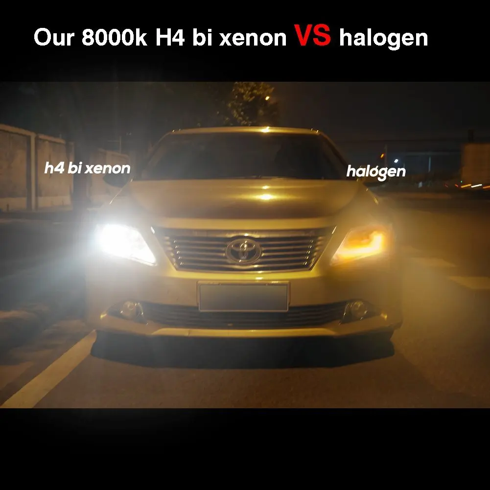 H4 Bixenon HID Hi/Lo лампы AC 35 Вт H4 Bi xenon H4-3 лампы Замена фар 4300 К 5000 К 6000 К 8000 К 10000 к 12000 к