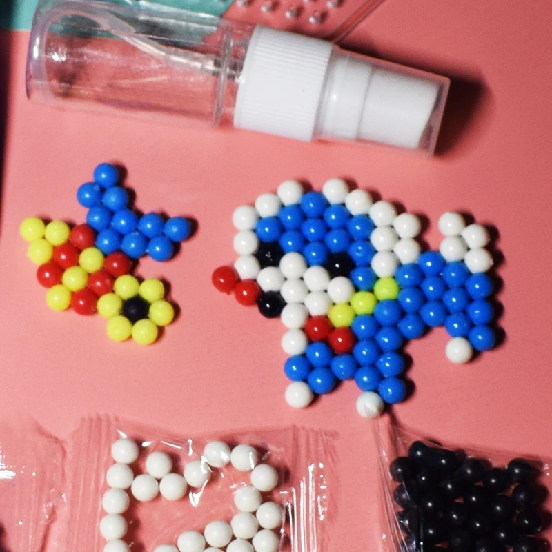 Набор Бусин Perler Pegboard, игрушка для детей, сделай сам, водная собака и пчела, предохранитель, головоломка для детей, игрушки для мальчиков и девочек