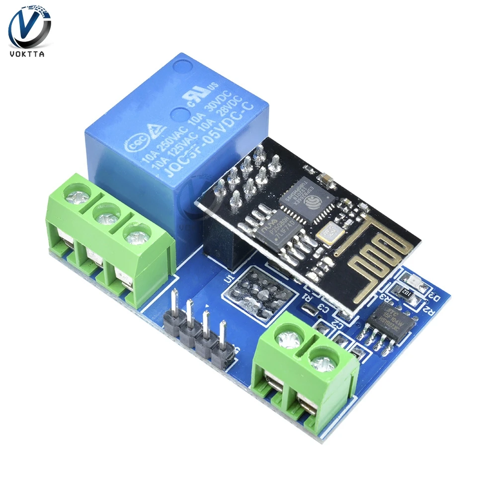 Реле Wi-Fi 5 в с чипом ESP8266 реле задержки таймера плата контроллера для домашней