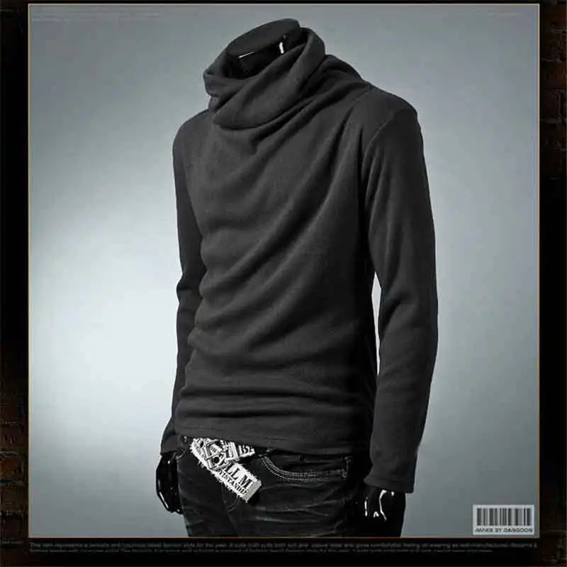 Zhengzhou Однотонный свитер мужской бренд 2017 Slim Fit Серый Белый Черный 6 цветов men