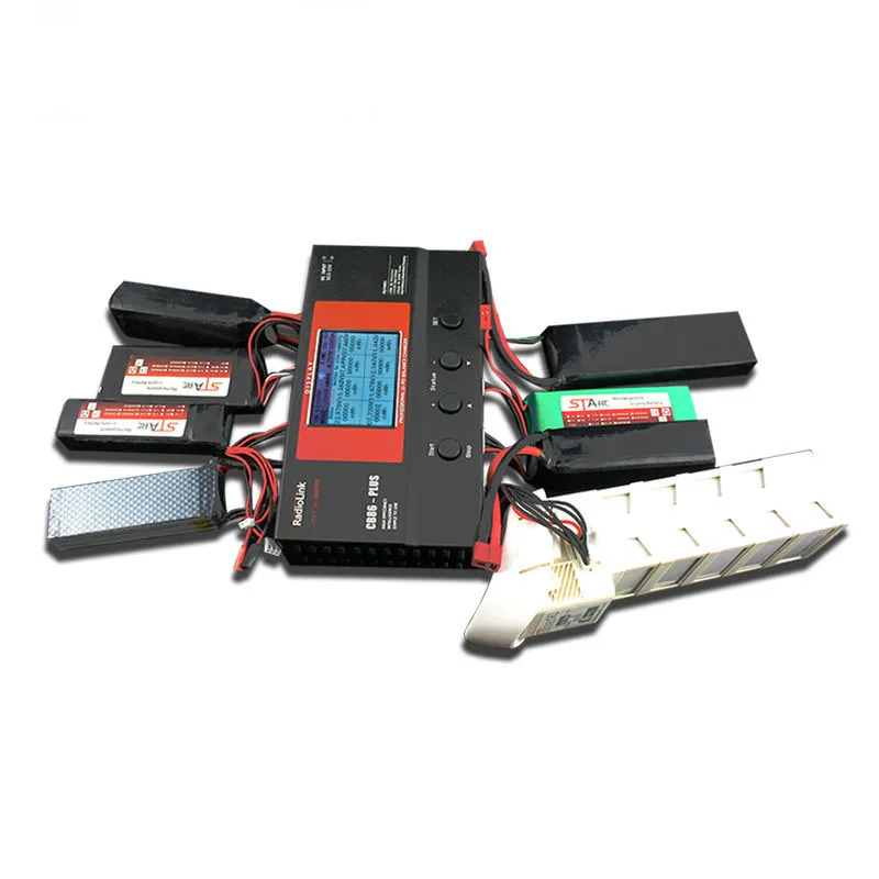 Зарядное устройство CB86 Plus для 8 шт. 2-6S Lipo батарея одновременно профессиональная для RC вертолета 2-6S Lipo батарея