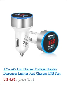 Мини Автомобильное зарядное устройство двойной USB Автомобильное зарядное устройство USB зарядное устройство с кабелем для передачи данных автомобильное зарядное устройство для huawei P30 P30 Pro