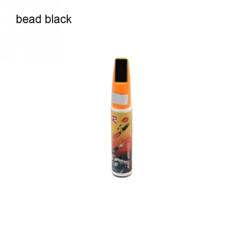 bead black Горячие Профессиональный уход за автомобилем Краски ремонт ручки Водонепроницаемый ясно Автомобилей Scratch Remover Краски ing ручка для удаления 11 цветов 12 мл - Цвет: bead black