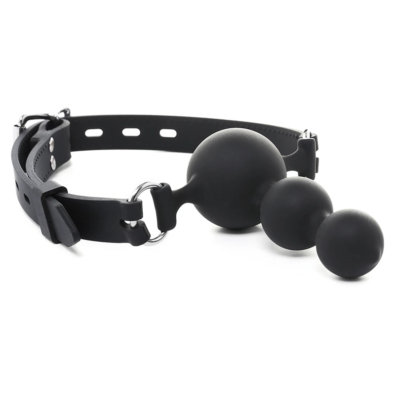 Big Beads Mouth Gag Ball Adult Games Slave Fetish Sex Toys For Couples Bdsm Bondage Game Woman Men Dildo Anal Plug | Красота и