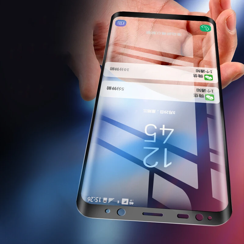 Защитное стекло 5D для samsung galaxy s8 plus note 9 8 s9 закаленное защиты экрана 9s s s9plus