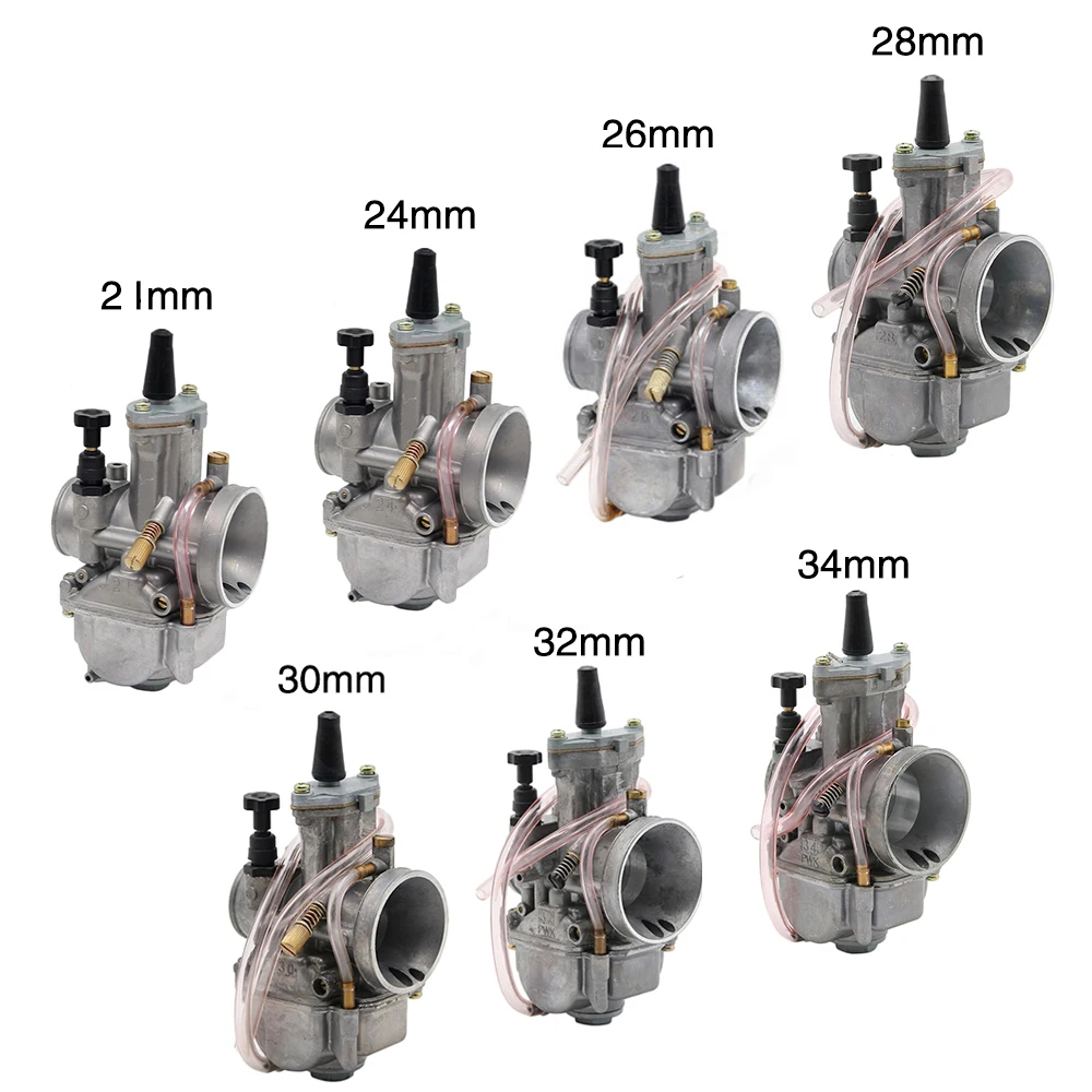 Карбюратор для мотоцикла Alconstar 21 24 26 28 30 32 34 мм Keihin PWK KOSO OKO с силовой струей 2T/4T